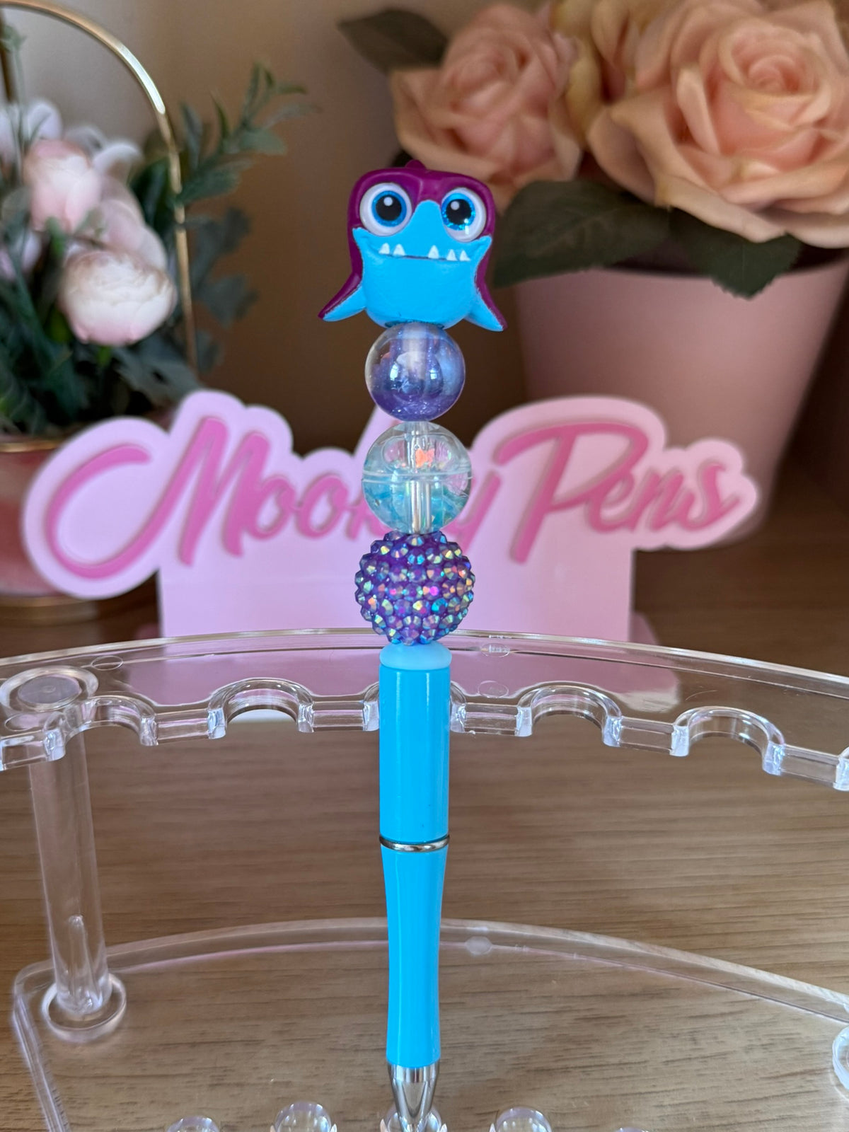 Bruce Doorable Beaded Pen
