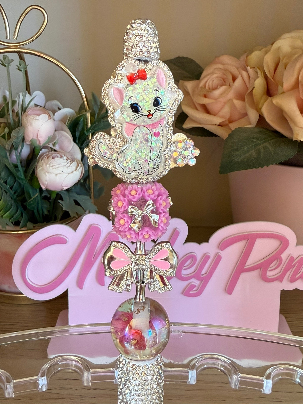 Marie Bling Beaded Pen