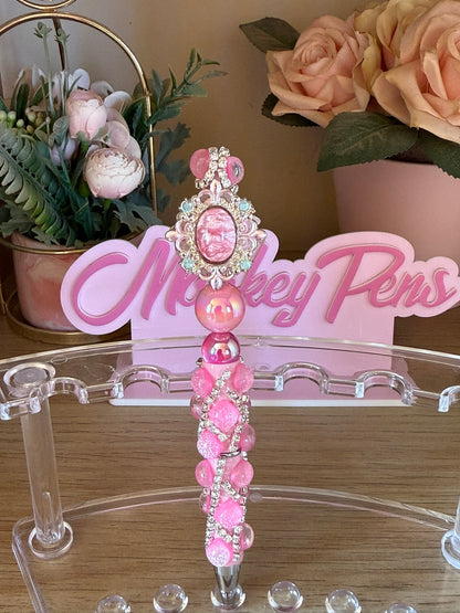 Pink Bling Rhinestone Pen