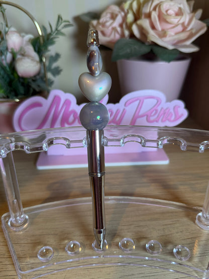 Heart & Star Beaded Pen