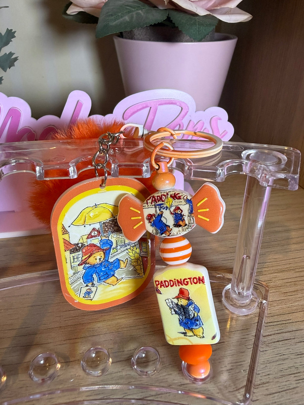 Paddington Bear Keyring & Pen Set