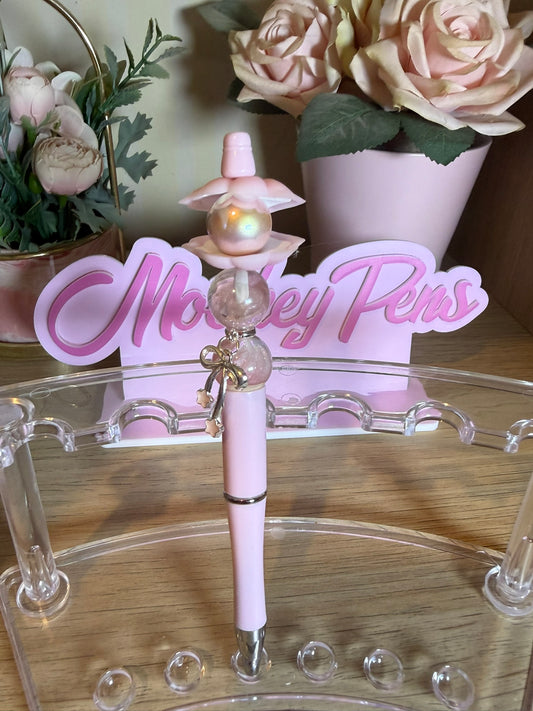 Pearl & Bow Beaded Pen