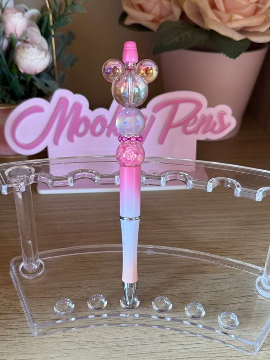 Pink Mouse Head Pen