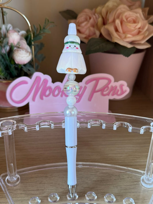 Shuttlecock Beaded Pen
