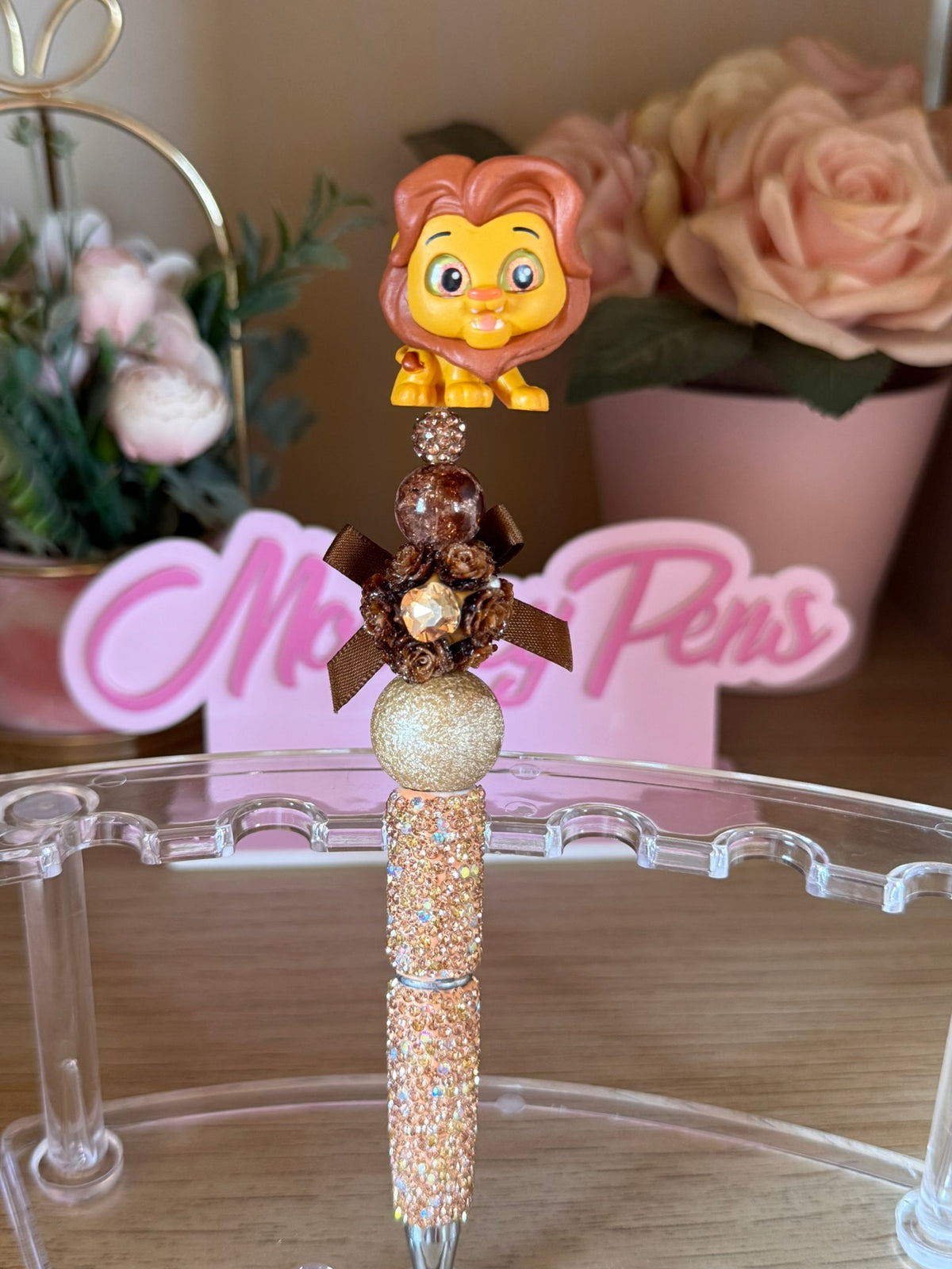 Simba Doorable Beaded Pen